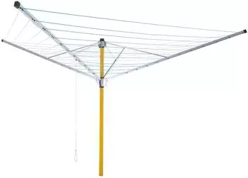 Stewi De Luxe Wäschespinne 60m, Aluminium, rostfrei (550)