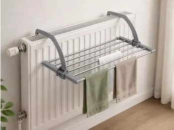 Gardissimo Balmy Wand-Wäscheständer ausziehbar, Edelstahl