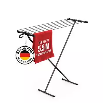 Gardissimo Space Badewannen-Wäscheständer klappbar 5,5m (Space)