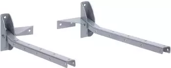 Sauvic Wandwäscheständer klappbar, grau, Metall (89430)