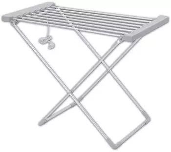 Herzberg HG-8070 Elektrischer W&auml;schetrockner 120W, 8 Heizrohre, kompakt (HG8070-WHT)