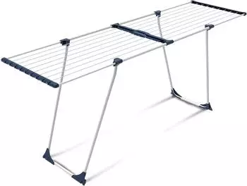 Casa Si EasyFlex ausziehbarer Wäscheständer 20m, schwarz