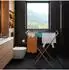 Relaxdays Klappbarer Wäscheständer 8 Stangen, Bambus/Metall, natur/weiß