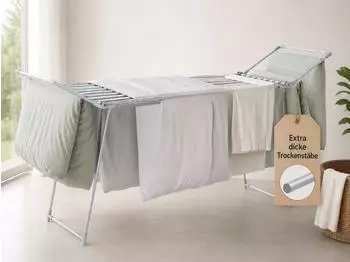 Gardissimo Jumbo XXL Flügel-Wäscheständer ausziehbar, klappbar, 25m