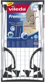 Vileda Premium 2in1 18 m – Vileda Premium 2in1 18 m: Der vielseitige Flügelwäschetrockner