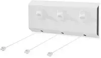 Leifheit Wand-W&auml;scheleine "Rollfix 150 Triple Longline" ausziehbar