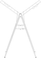 Brabantia HangOn-Trockengestell, 15m - White W&auml;sche-Trockengestell