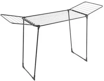 Metaltex trockengestell Hydra 179 x 56 x 105 cm 18 Meter Stahl schwarz