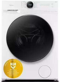 Midea MD11EH80BD Wärmepumpentrockner 8kg Energieklasse D | Schnelltrocknen 35 Min, HealthGuard, Sensor-Trocknung