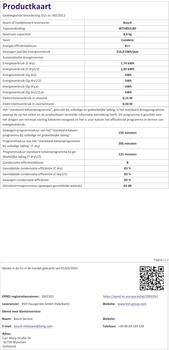 Bosch WTH85218II