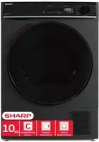 Sharp W&auml;rmepumpentrockner "KD-WNHB0S9GAC-DE" 10kg / +WIFI / EEK C / 2 Tasten /