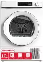 Sharp W&auml;rmepumpentrockner "KD-NHA0S6GWWD-DE" 10kg / EEK D / 3 Tasten /...