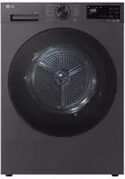 LG W&auml;rmepumpentrockner RT90X7B, Knitterschutzsystem schwarz