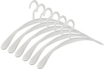 Kleiderbügelprofi Kleiderbügel WING weiß 6er Set