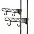 vidaXL Kleiderständer Stahl Und Vliesstoff 55 X 28,5 X 175 cm Schwarz