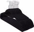 Songmics Kleiderbügel CRF20B, aus Kunststoff, schwarz, 45cm, platzsparend, rutschfest, 20 Stück