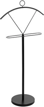 HAKU Herrendiener Vanessa, 25589, schwarz, 51 x 117 x 28cm, Metall