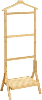 HAKU Herrendiener Janine, 24188, natur, 45 x 115 x 28cm, Bambus