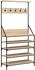 vidaXL Kleiderständer mit Schuhablage Sonoma-Eiche 90x34x184 cm