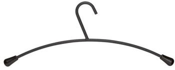 MAUL Kleiderb&uuml;gel Metall | Moderne Stahl in edlem Design Schwarz | 5-er Set