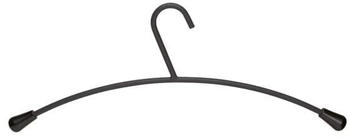 MAUL Kleiderbügel Metall | Moderne Stahl in edlem Design Schwarz | 5-er Set – Maximale Stabilität für anspruchsvolle Kleidungsstücke