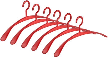 Kleiderbügelprofi Kleiderbügel WING rot 6er Set