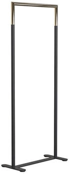 Frost Kleiderständer Bukto, Breite 62,8 cm, Farbe Schwarz / Gold
