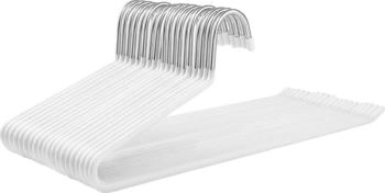 Songmics Hosenbügel, 20er Set, 38 cm, weiß CRI004WT-20