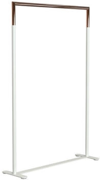 Frost Kleiderständer Bukto, Breite 102,8 cm, Farbe weiß / Kupfer