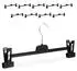 Relaxdays Hosenbügel mit Clips, Kunststoff, verstellbar, 30er-Set