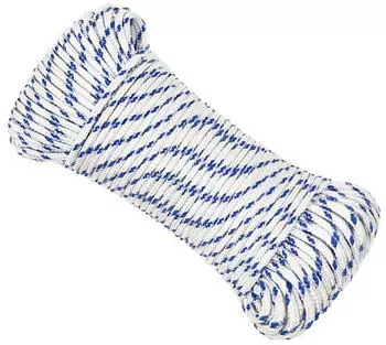 vidaXL Polypropylenseil 5mm Flechtleine