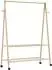 vidaXL Kleiderständer mit Ablagen und Rollen, Bambus, 132x45,5x155,5cm (4008911)
