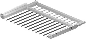 Hettich Amari Ausziehbarer Hosenhalter 700-800mm Stahl silber (9132918)