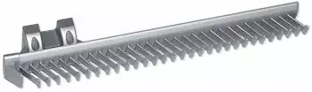 Emuca Seitlicher ausziehbarer Krawattenhalter, Aluminium & Kunststoff, mattanodisiert (7913862)