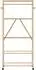 vidaXL Kleiderständer mit Ablagen und Rollen, Bambus, 90x40x179,5 cm (4008921)