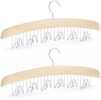 Relaxdays G&uuml;rtelhalter G&uuml;rtelorganizer 12 Haken
