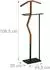 Relaxdays Herrendiener Kleiderbutler, Metall/Holzwerkstoff, 45.5x106.5x20cm