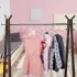 Relaxdays Kinderkleiderbügel Drahtbügel, 100er-Set, rosa
