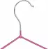 Relaxdays Drahtkleiderbügel für Kinder, 40er-Set, pink