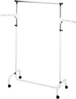 WENKO Kleiderst&auml;nder Mod. Trio mit 2 Armen h&ouml;henverstellbar, mit Rollen 4383010100