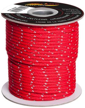 Relags Seile 3mm auf 30 Meterrollen rot