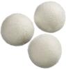111377 Trocknerbälle aus Wolle 3 Stück Weiß
