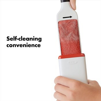 OXO Good Grips Furlifter selbstreinigende Kleiderbürste – OXO Good Grips Furlifter selbstreinigende Kleiderbürste für makellose Textilien