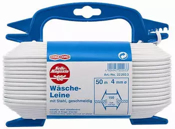 Conacord Wäscheleine Ø 4 mm x 50 m (GLO763280045)