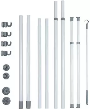 Wenko Teleskop-Garderobensystem HERKULES Basic (9170406) – Wenko Teleskop-Garderobensystem HERKULES Basic (9170406) – Flexibilität und Ordnung