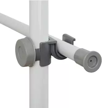 Wenko Teleskop-Garderobensystem HERKULES Basic (9170406) – Robustes Material und hochwertige Verarbeitung