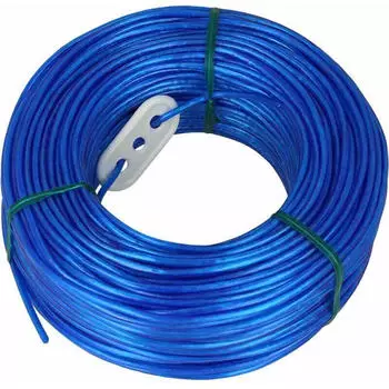 Metaltex Wäscheleine 60 m Polypropylen mit Leinen-Spanner