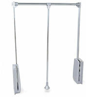 Emuca - Faltbarer Kleiderst&auml;nder, Verstellbar 450 - 600 Mm, Bis 12 Kg, Stahl,