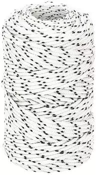 vidaXL Bootsseil Geflochten Weiß 100 m Polyester (152743) vidaXL Bootsseil Geflochten Weiß 100 m Polyester (152743)