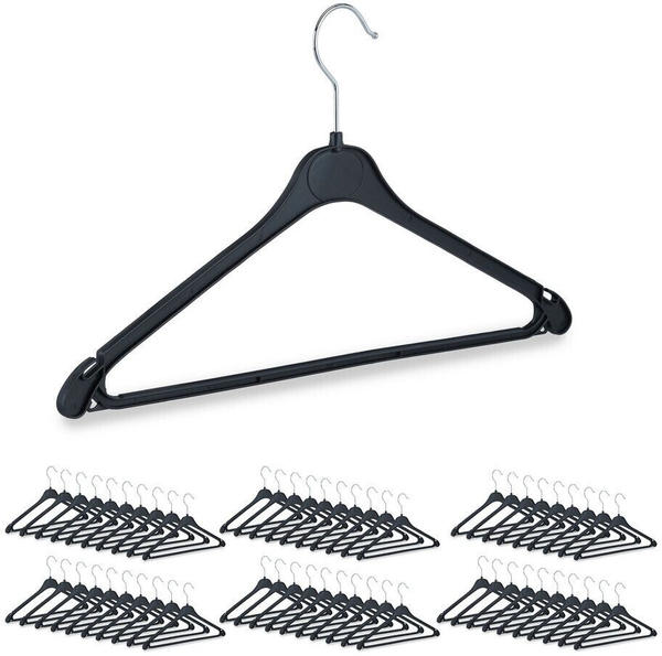 18 Kinder-Kleiderbügel Mit Hosenhalter - Weiß, 30cm Für Babykleidung